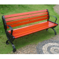 Park bench outdoor anticorrosive wood benches courtyard wood chair stool playground park chair seat cast aluminum