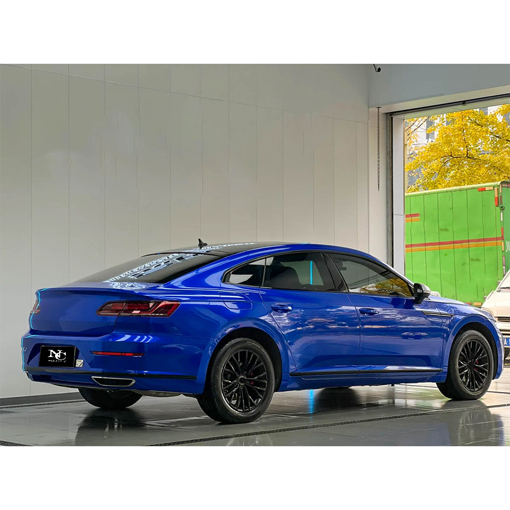Liquid Metal Blueberry Vinyl Wrap