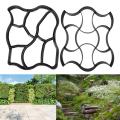 DIY Paving Cement Mould Courtyard Park Road Pavement Mold Path Maker Household Garden Supplies