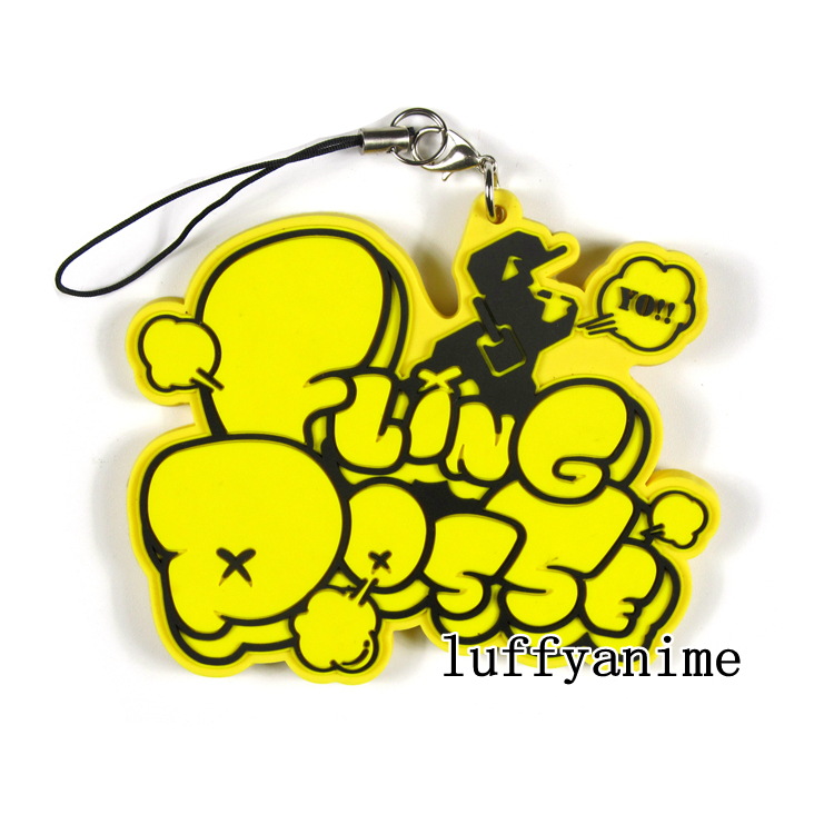 Hypnosis Mic Division Rap Battle Rhyme Anima Rubber Mascot Pendant DRB Matenrou Buster Bros Fling Posse Phone Strap Keychain