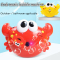 Creative Crab Bubble Blower Machine Electric toy Automatic Crab Bubble Maker Kids Bath Outdoor Toys Bathroom Toys