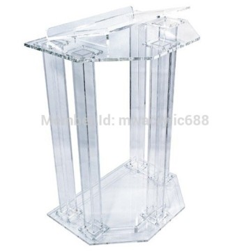 pulpit furniture Free Shipping Price Reasonable Transparent Cheap Clear Acrylic Lectern acrylic podium
