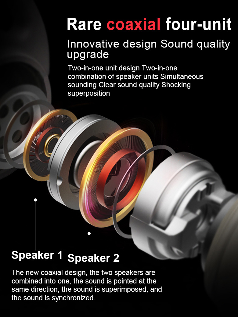 PunnkFunnk Wired Earphones Sport headset 1.2M In ear Deep Bass Stereo Earbuds W/Mic For iphone samsung huawei xiaomi vivo oppo
