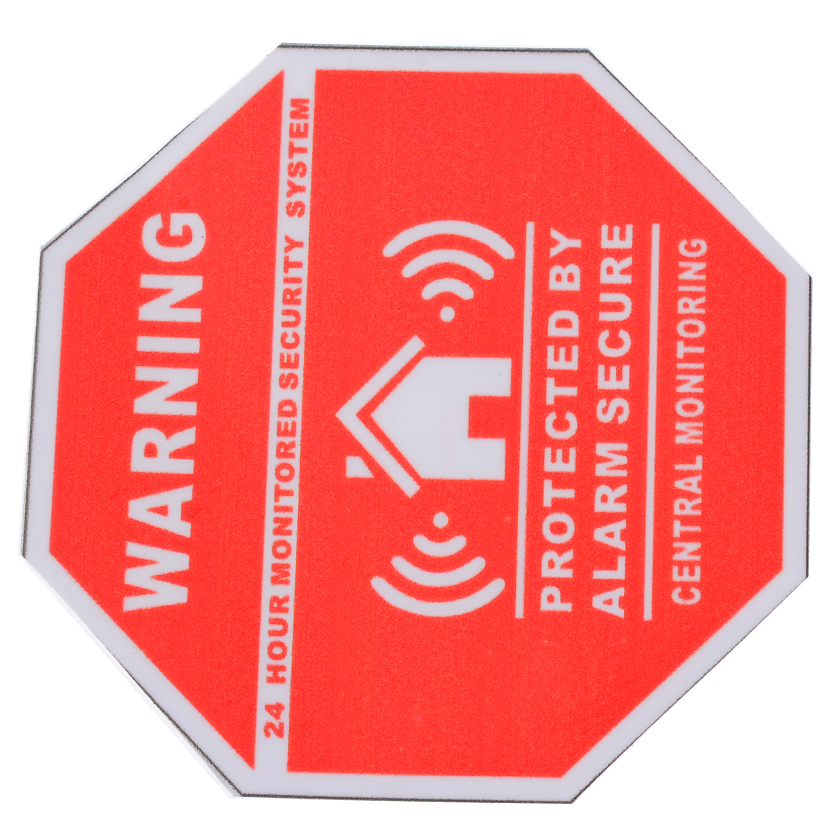 5pcs/set Home Alarm Security Sticker Warning Signs Decals Window Door Stickers 7.5*7.5cm For Saftey System Supplies