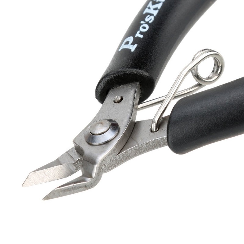 Pro'sKit Proskit Diagonal Cutting Plier Handhold Cable Stripper Plier Plastic Cutter Electronics Repair DIY Pliers 1PK-501A