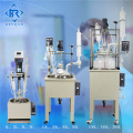 DF-2L lab equipment for laboratory /single layer chemical high vacuum pressure glass reactor for heating stirring reaction flask