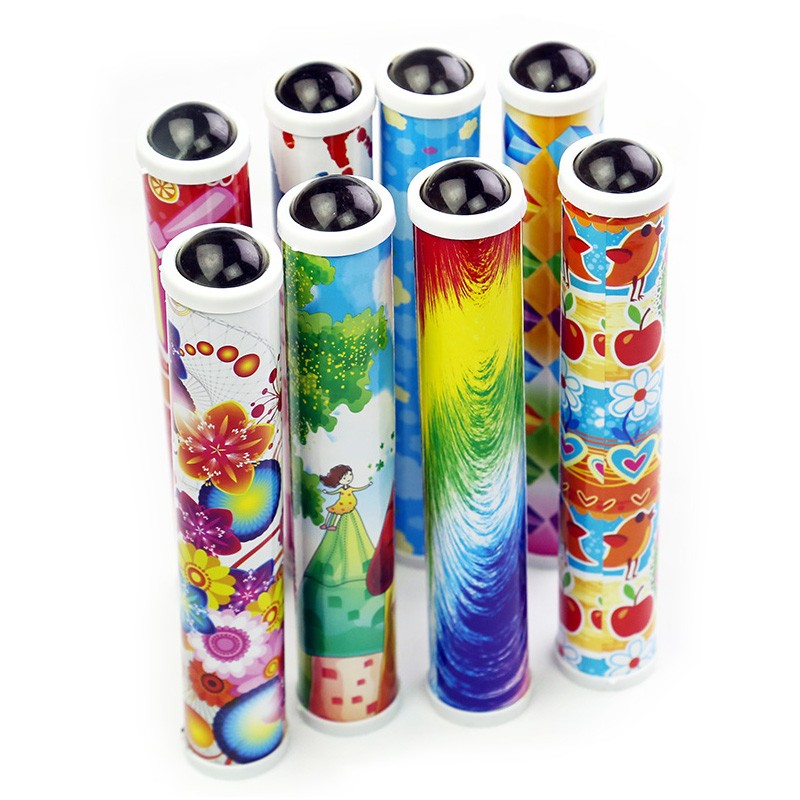 Small Color Rotating Kaleidoscope Children's Educational Science And Education Color World Classic Kaleidoscope Toy Gift Random