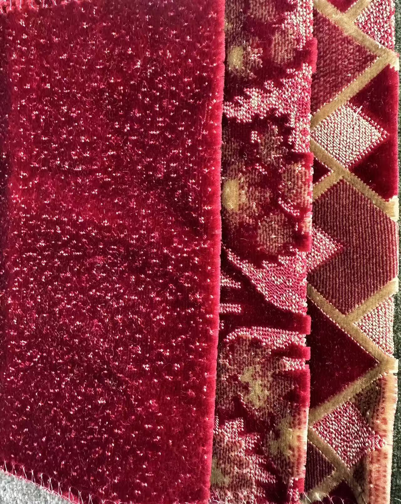 velvet upholstery fabric
