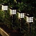 2/4/6/8pcs led Solar Pathway Lights Waterproof Outdoor Solar lamp for Garden/Landscape/Path/Yard/Patio/Driveway/Walkway