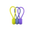 3 Colors Soft Silicone Magnetic Wire Cable Organizer Key Cord Earphone Storage Holder Clips Cable Winder For Data Cable