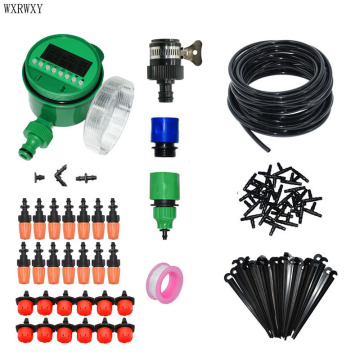 Automatic irrigation system DIY Gardening tool kit garden watering system misting lcd automatic timer irrigation 1 set