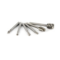 new 6PCS HSS Rotary Multi Tool Burr Routing Router Bit Mill Attachment Compatible for Dremel