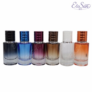 30ml Round Straight Perfume Glass Empty Portable Perfume Bottle 12PCS/LOT