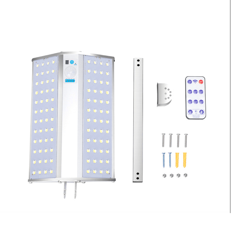 96 Leds Solar Wall Light