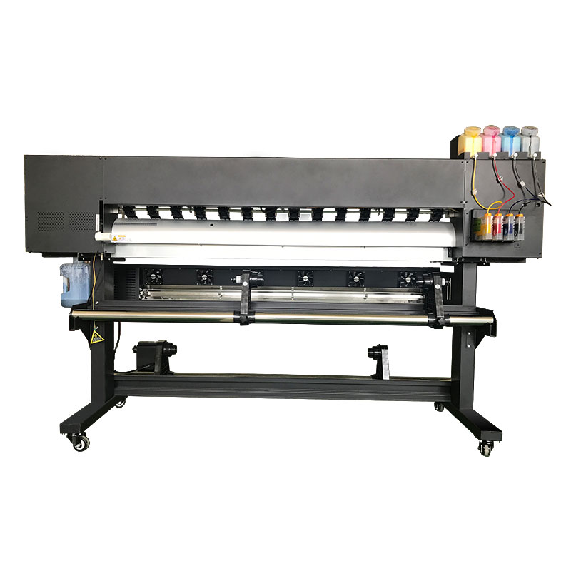 1.6m Locor Wide Format Dye Sublimation Printer Indoor Water Based Ink Printing Machine Inkjet Digital Fabric Textile Plotter