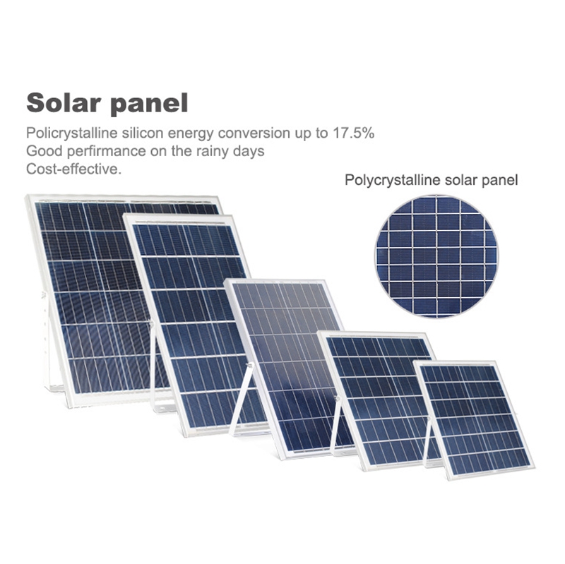 Solar Panel Flood Light