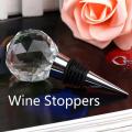 Bar Tools Wine Stoppers Round Crystal Glass Ball Vacuum Seal Wine Stopper Home Wine Collection Red Wine Bottle Stopper