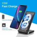 15W Qi wireless charger stand for Blackview BV9800 BV9500 Plus BV9700 BL6000 Pro Fast wireless charging station phone charger