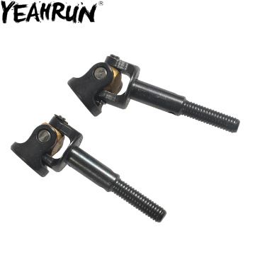 YEAHRUN 2PCS ARB Edition Steel Front Axle CVD Drive Shafts For 1/10 D90 D110 RC Crawler