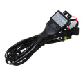 Car Wiring Harness Controller Auto Relay Harness Wiring Universal For 12V 35W/55W HID Hi Lo Bi-Xenon Plug-N-Play Car Accessories