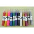 12 color Professional 3d multi-surface nail art paint/UV Gel Acrylic Design 3d nail art paint tube draw painting