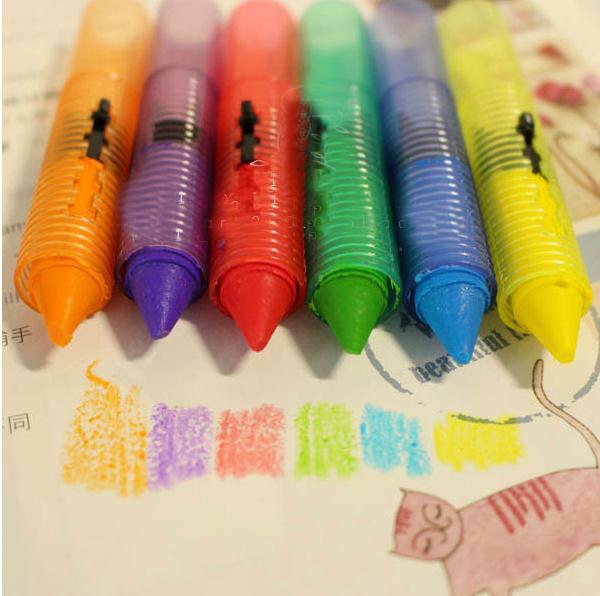 6 Pcs Drawing Toys Bath Toy Baby Bath Crayons Toddler Washable Bathtime Safety Fun Play Educational Kids Toy montessori toys