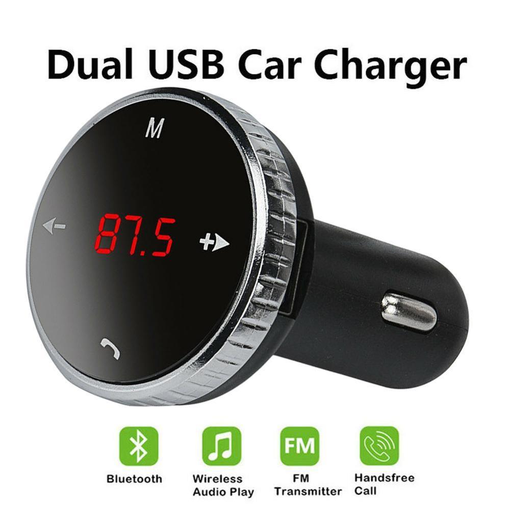 Portable Modulator Car Kit MP3 Player SD w/Remote Wireless Bluetooth LCD FM Transmitter New Car-styling With Microphone