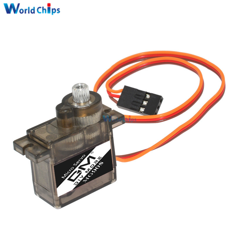 Metal Gear MG90S 9g Servo Analog Upgraded SG90 High Speed For Rc Helicopter Plane Boat Car MG90 9G