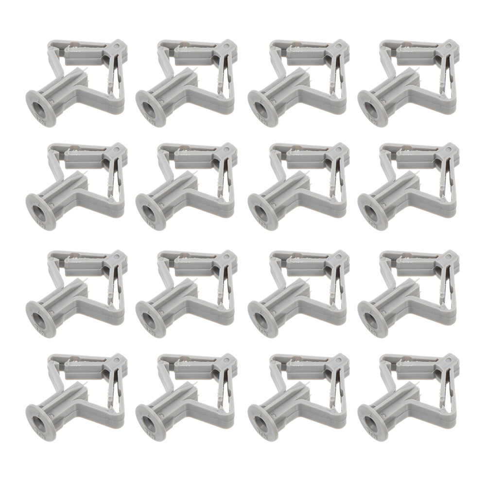 250 Pcs Anchor Durable Premium Plastic Expansion Anchor Hardwares Accessories Drywall Fixings for Worker Home