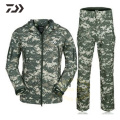 Winter for Fishing Suit Tactical Softshell CP Camouflage Fishing Jacket Waterproof Hunting Outdoor Clothes Fishing Wear Militar