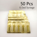 50pcs 0.5 syringe