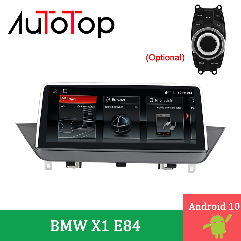 AUTOTOP 10.25" Car Monitor Android 10.0 BMW X1 Multimedia For BMW X1 E84 2009-2015 GPS Navigation DVD Stereo idrive Car Player