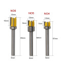 1pc Bearing Flush Trim Router Bit for wood 6mm Shank straight bit Tungsten Woodworking Milling Cutter Tool
