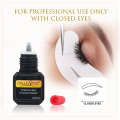 NEWCOME Professional Eyelash Extension Glue 1-3S Drying Time Black Adhesive Low Odor Individual Eyelash Extensions Glue