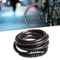 1PC Bicycle Lock Durable Metal Light Weight Coded Lock for Motorcycle Scooter Bike