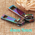 5 PCS Rainbow Zipper Slider Puller Long Pull Zipper Heads,Loose Sliders Pulls Handbag Hardware,Handbags Craft Projects