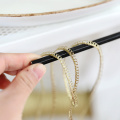 hot sale Lace accessories Golden lace belt loops edge ribbon lace H0502