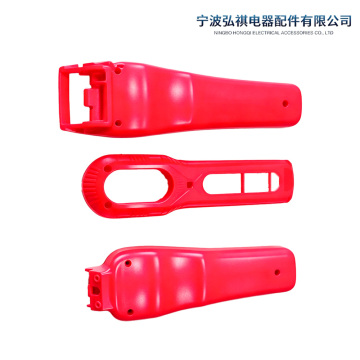 Bright Red 3-Piece Electric Clipper Shell Set