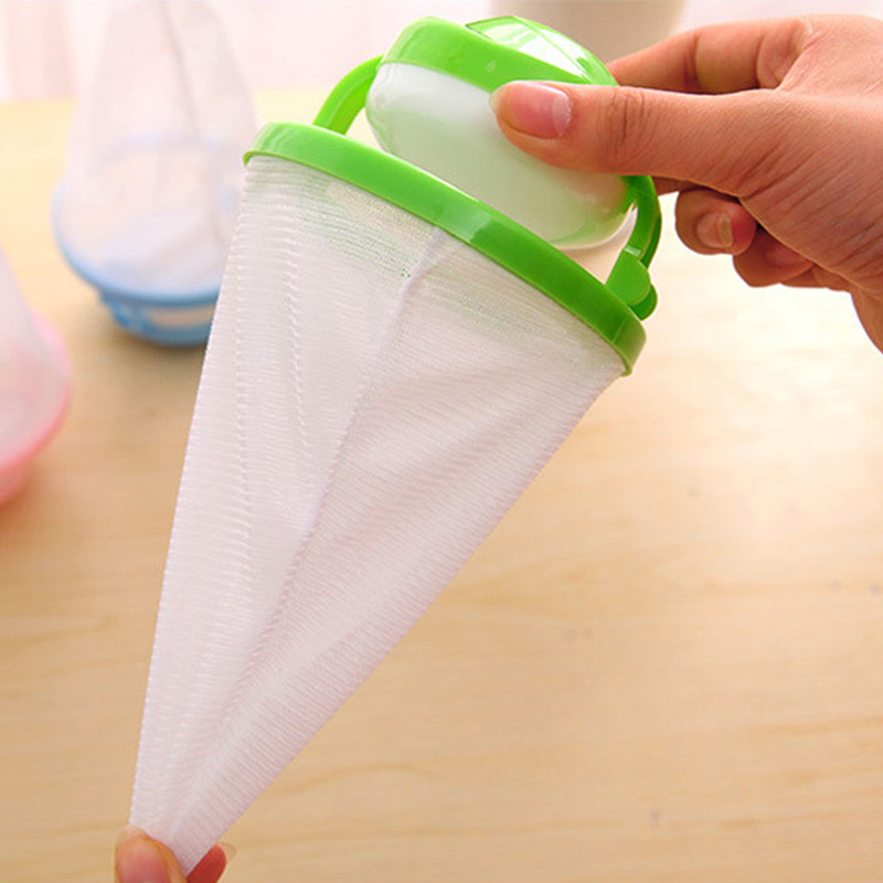 1PC Anti-winding Laundry Ball Home Washing Machine Lint Filter Bag Super Strong Decontamination Hair Catcher Laundry Ball