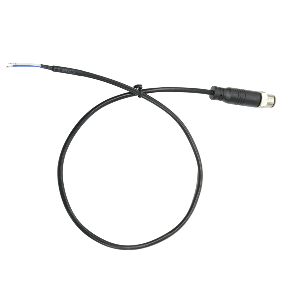 M12 male circular connector cable