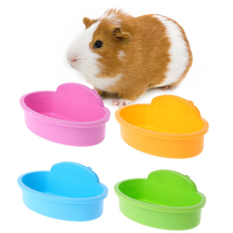 Bird Hamster Bowl Small Pet Cage Hanging Drink Food Feeder Feeding Bathing Tools B85C