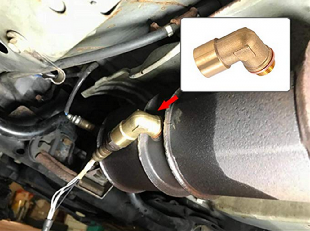 90 Degree Oxygen Sensor Spacer