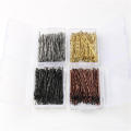 50/100Pcs Colorful Wedding Alloy Bobby Pins Hair Clips Hairpins Barrette Hairpins Hair Accessories Black Side Wire Word Folder