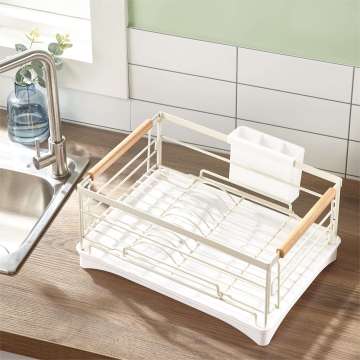 Large Capacity Stainless Steel Dish Rack