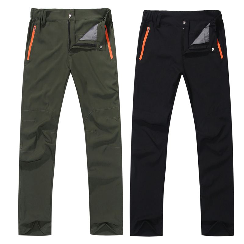 Men Hiking Pants Quick Dry Trousers Mens Mountain Climbing Outdoor Pants Male Travel/Fishing/Trekking Pants Stretch Hiking Pants