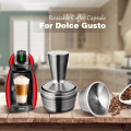 3 Pods 1 Tamper Dolce Gusto Reusable Capsule Recargable Nescafe Capsulas Metal Dolce Gusto Filter Caps Dolce Gusto Reutilizables