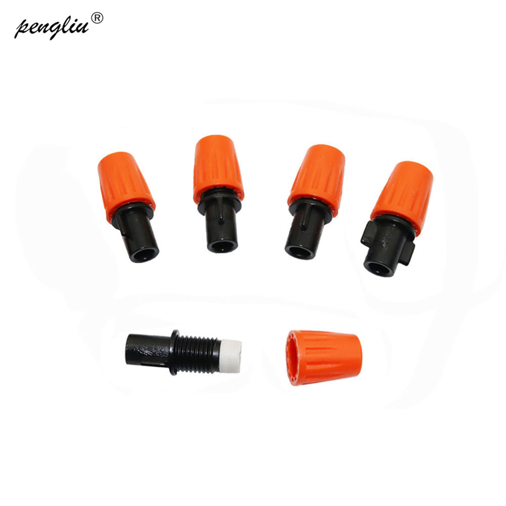 10pcs Irrigation Spray Nozzles Sprayers Garden Plants Cooling Irrigation Systems Lawn Water Spray Atomization Nozzle IT231