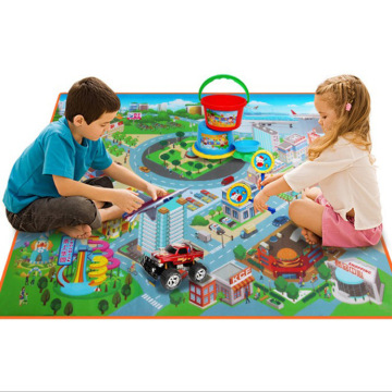 Children's Play Mat beautiful traffic map living room toddler climb climbing pad early education traffic blanket Kids Rug Toys