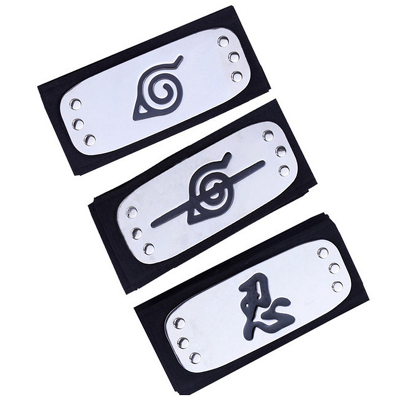 Japan Anime Naruto Cosplay Headband Prop Sasuke Uchiha Itachi Kakashi Members Headband Headwear Cosplay Costume Accessories Gift