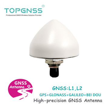 NEW 3V-12V RTK GNSS Antenna High precision for Zed-F9P module GPS Antenna high gain GALILEO GPS GLONASS BEIDOU,TNC-K